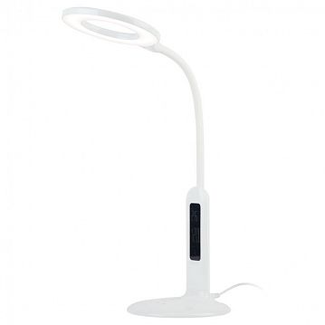 Б0038591 Настольный светильник ЭРА NLED-476-10W-W светодиодный белый, Б0038591  - фотография 4