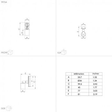 99764 99764 Спот TB BUZZ, 1x3W(GU10), пластик, белый, сталь, белый  - фотография 2