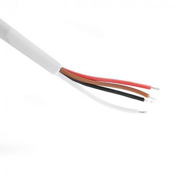41968 Соединитель-коннектор для низковольтного шинопровода, белый, кабель 0,5м LD3000  - фотография 4