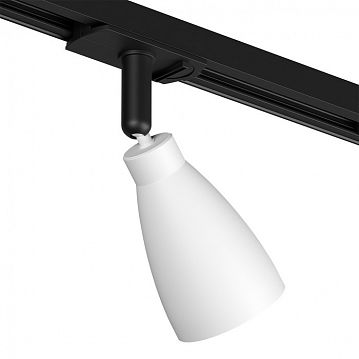 DK6050-BW+BK DK6050-BW+BK Трековый светильник IP 20, 15 Вт, GU10, черный с белым, алюминий, пластик  - фотография 3