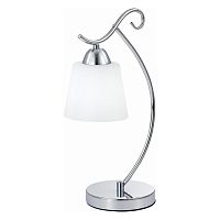 SLE103904-01 Прикроватная лампа Хром/Белый E27 1*60W, SLE103904-01
