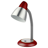 C0044886 Настольный светильник ЭРА N-115-E27-40W-R Е27 с основанием красный, C0044886
