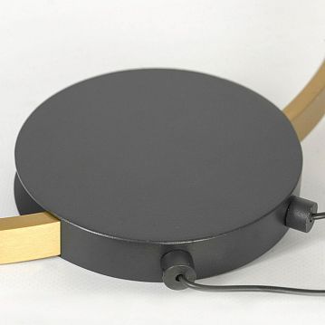 LSP-7107 Подвесной светильник, цвет основания - бронзовыйчерный, плафон - акрил (цвет - белый), 1х17W led  - фотография 3
