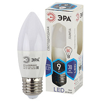 Б0027972 Лампочка светодиодная ЭРА STD LED B35-9W-840-E27 E27 / Е27 9Вт свеча нейтральный белый свeт