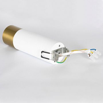 LSP-8831 Потолочный светильник, цвет основания - белыйбронзовый, плафон - без плафона, 1х50W Gu10  - фотография 3