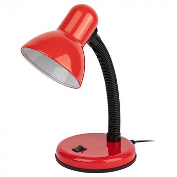 Б0022332 Настольный светильник ЭРА N-120-E27-40W-R красный, Б0022332  - фотография 4