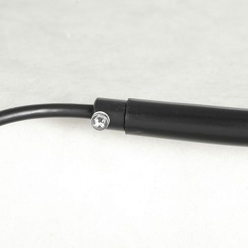 LSP-8747 Подвесной светильник, цвет основания - черный, плафон - стекло (цвет - белый), 5х25W G9  - фотография 4