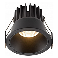 DK4400-BK DK4400-BK Встраиваемый светильник, IP 20, 7 Вт, LED 3000, черный, алюминий