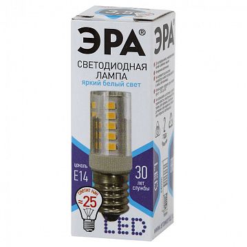 Б0028745 Лампочка светодиодная ЭРА STD LED T25-3,5W-CORN-840-E14 E14 / Е14 3,5Вт нейтральный белый свет  - фотография 4