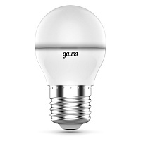 105102406 Лампа Gauss Шар G45 6W E27 RGBW+димирование LED 1/100