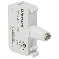 022940 Блок подсветки для индикаторных кнопок и диффузоров - Osmoz - для комплектации - под винт - 230 В~ - белый