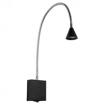 18293/03/30 BUDDY Бра LED 3W flex L54 (8x8x2,5cm) Black, 18293/03/30  - фотография 2