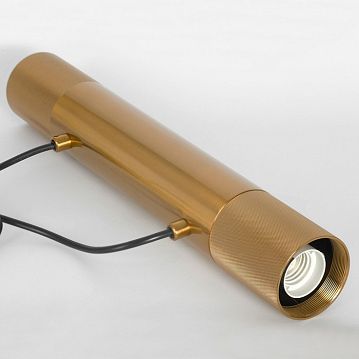 LSP-8789 Линейно-Подвесной светильник, цвет основания - бронзовый, плафон - стекло (цвет - прозрачный), 2х9W E27  - фотография 4