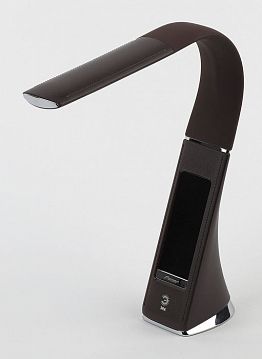 Б0031610 Настольный светильник ЭРА NLED-461-7W-BR светодиодный коричневый, Б0031610  - фотография 9