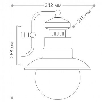 11597 Светильник садово-парковый, 60W 230V IP44 черный, PL571  - фотография 6