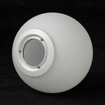 LSP-8903 Потолочный светильник, цвет основания - белый, плафон - стекло (цвет - белый), 1х40W E27  - фотография 5