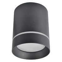 A1949PL-1BK ELLE, Накладной светильник, цвет арматуры - черный, цвет плафона/декора - , 1х9W LED