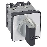 027402 Выключатель - положение вкл/откл - PR 12 - 3П - 3 контакта - крепление на дверце