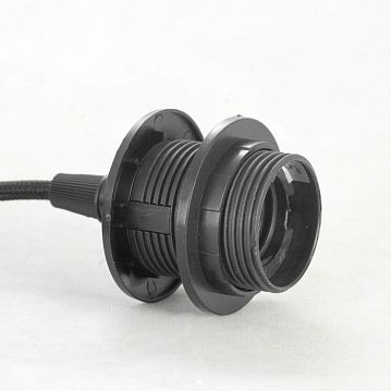 LSP-8543 LINCOLN Подвесные светильники, цвет основания - черный, плафон - акрил (цвет - черный), 1x10W E27  - фотография 3