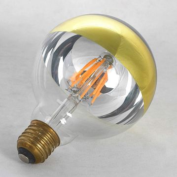 LSP-8206-G Подвесной светильник, цвет основания - черныйблестящее золото, плафон - без плафона, 18х6W E27  - фотография 6