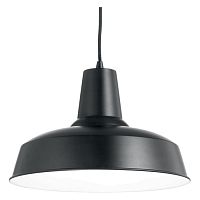 093659 MOBY SP1, подвесной светильник, цвет арматуры -  черный, 1 x 60W E27