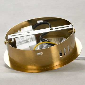 LSP-8694 Colbert Подвесные светильники, цвет основания - матовое золото, плафон - акрил (цвет - белый), 1x13W LED  - фотография 5