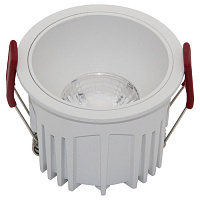 DL043-01-15W4K-RD-W Downlight Alfa LED Встраиваемый светильник, цвет: Белый 15W