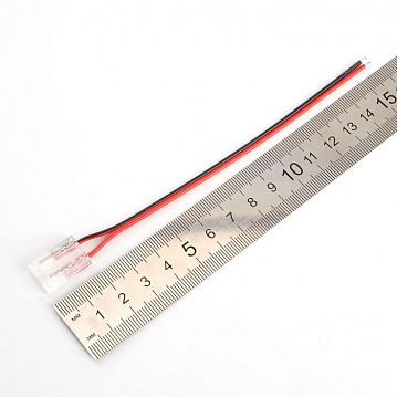 48280 Соединительный провод 12мм для COB ленты шириной 10 мм, LD196 FERON  - фотография 6