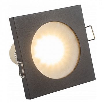 DK3015-BK DK3015-BK Встраиваемый светильник влагозащ., IP 44, 50 Вт, GU10, черный, алюминий  - фотография 3