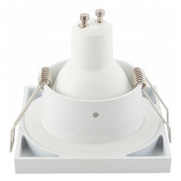 DK3014-WH DK3014-WH Встраиваемый светильник влагозащ., IP 44, 50 Вт, GU10, белый, алюминий  - фотография 5