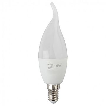 Б0032992 Лампочка светодиодная ЭРА STD LED BXS-11W-827-E14 E14 / Е14 11Вт свеча на ветру теплый белый свет  - фотография 2