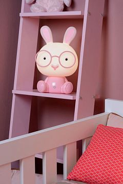 71591/03/66 DODO Rabbit Настольная лампа LED3W H30cm Pink, 71591/03/66  - фотография 3
