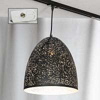 LSP-9892-TAW PORT CHESTER Подвесной светильник, цвет основания - черный, плафон - металл (цвет - черный), 1x60W E27