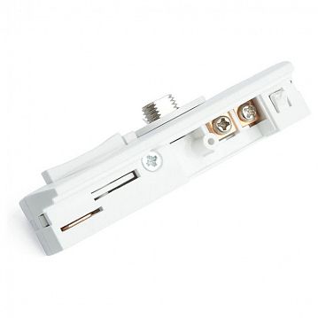 48558 Коннектор для подвесных трековых светильников, белый LD1015  - фотография 4