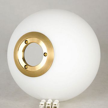 LSP-0612 Cleburne Настольные лампы, цвет основания - бронзовый, плафон - стекло (цвет - белый), 1x40W G9, LSP-0612  - фотография 4