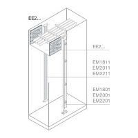 EE2020 Перегородка вертикальная  каб.секции 200x400мм ВхШ
