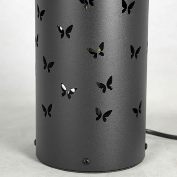 LSP-0902 Настольная лампа, цвет основания - черный, плафон - без плафона (цвет - черный), 1х12W LED, LSP-0902  - фотография 3