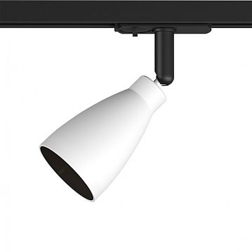 DK6050-BW+BK DK6050-BW+BK Трековый светильник IP 20, 15 Вт, GU10, черный с белым, алюминий, пластик  - фотография 2