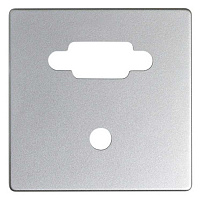 8200091-093 Накладка на розетку VGA+mini-jack Simon SIMON 82 DETAIL, скрытый монтаж, холодный алюминий, 8200091-093