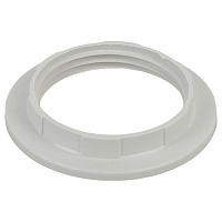 Б0043681 ЭРА Кольцо для патрона E27, пластик, белое (50/1000/9000)