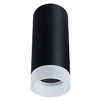 A5556PL-1BK OGMA, Накладной светильник, цвет арматуры - черный, цвет плафона/декора - , 1х15W GU10