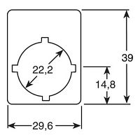 SK615552-30 Шильдик SK615552-30 с надписью Slow