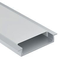 ALM003S-2M Led strip Алюминиевый профиль встраиваемый 30x6 Цвет: Серебро