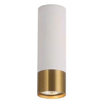 LSP-8831 Потолочный светильник, цвет основания - белыйбронзовый, плафон - без плафона, 1х50W Gu10