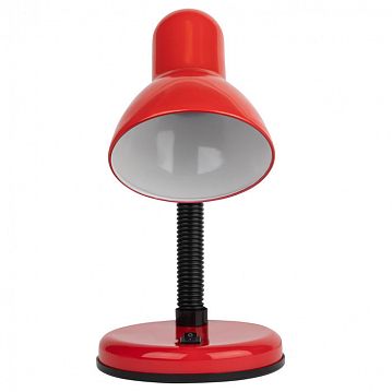 Б0022332 Настольный светильник ЭРА N-120-E27-40W-R красный, Б0022332  - фотография 6