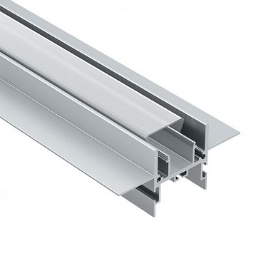 ALM014S-2M Led strip Алюминиевый профиль для натяжного потолка 72x35 цвет: Серебро