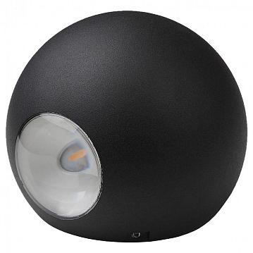 Б0034609 WL11 BK Подсветка ЭРА Декоративная подсветка светодиодная ЭРА 2*1Вт IP 54 черный (20/400)  - фотография 4
