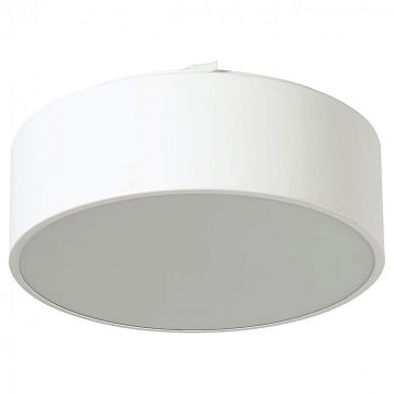 1515-2C Cerchi потолочный светильник D300*H120, 2*E27CFL*25W, excluded; металл белый матовый, акрил белый матовый, 1515-2C  - фотография 2