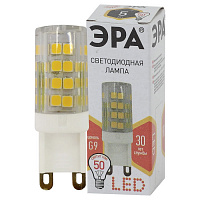 Б0027863 Лампочка светодиодная ЭРА STD LED JCD-5W-CER-827-G9 G9 5Вт керамика капсула теплый белый свет