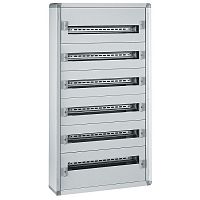 020006 Распределительный шкаф с металлическим корпусом XL³ 160 - для модульного оборудования - 6 реек - 1050x575x147